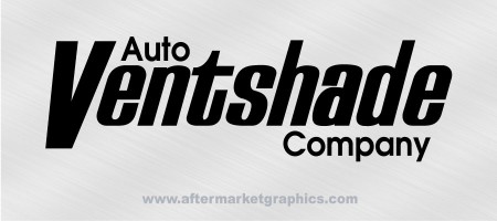 Auto Ventshade Decals - Pair (2 pieces)